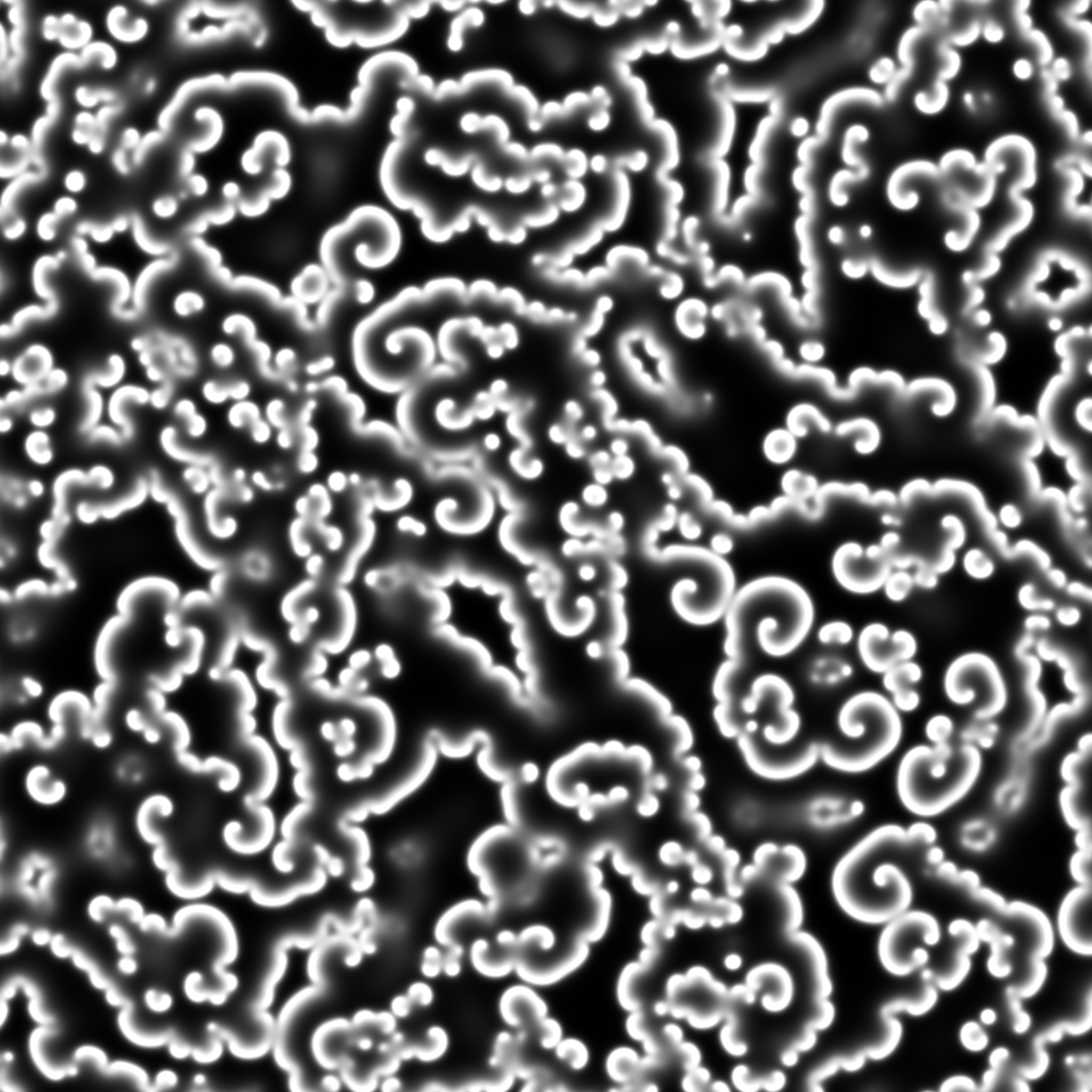 A pattern that continues to spread like ripples